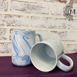 Blank 15oz Ceramic Marble Mug - Sublimation Friendly
