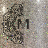 CLEARANCE - Styletech Transparent Glitter Adhesive Vinyl