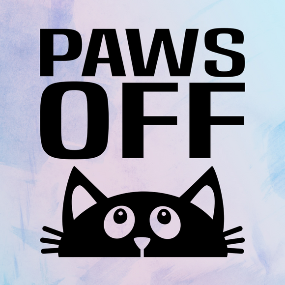 Paws Off SVG