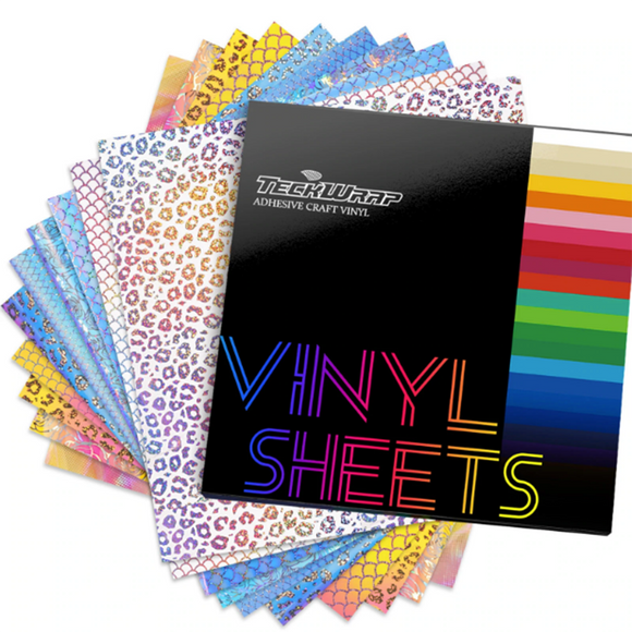 TeckWrap Opal Pattern Sheets Multi-Pack - Adhesive Vinyl